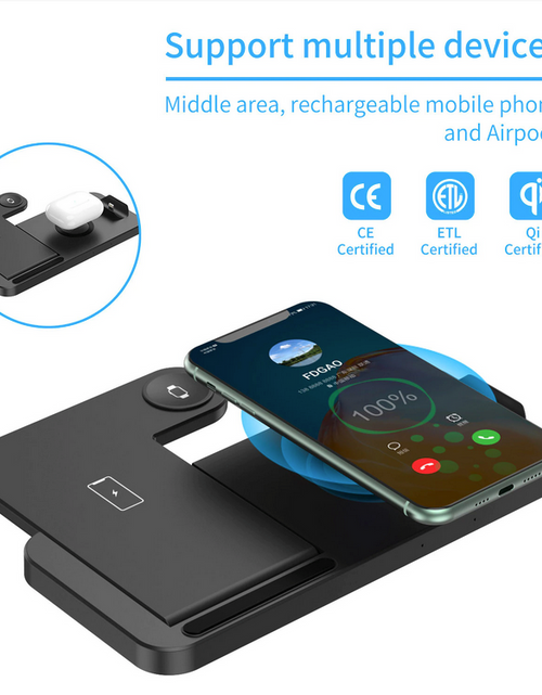 Load image into Gallery viewer, Dragon Wireless Charging Station For iPhone and Samsung phones
