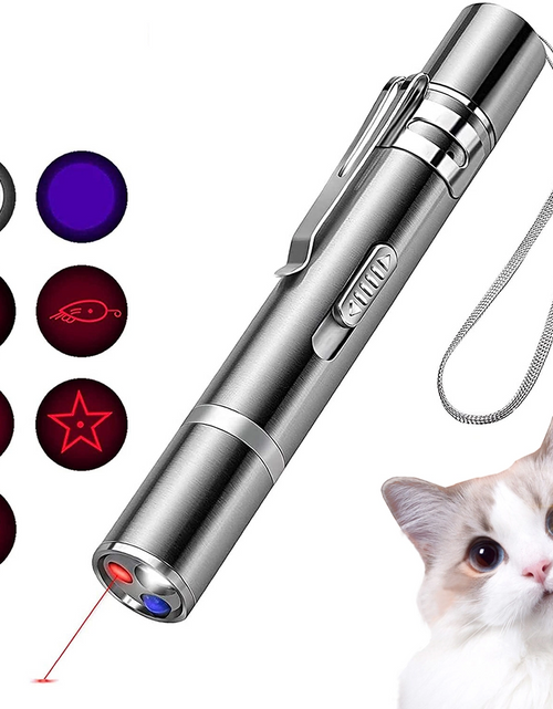 Load image into Gallery viewer, Pet Training Exercise Tool Cat Toys LED Pointer
