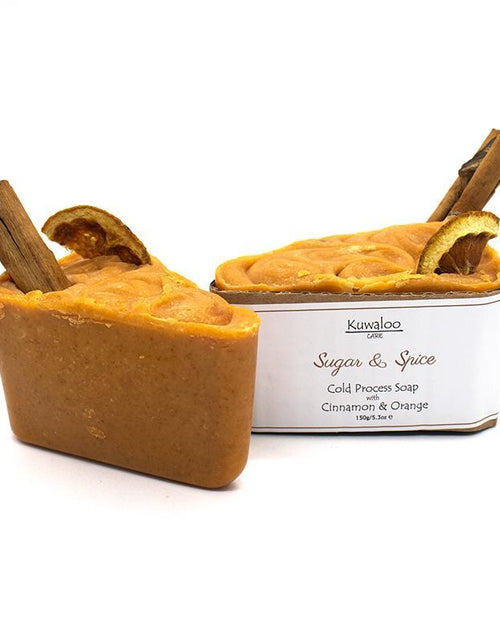 Load image into Gallery viewer, &#39;Sugar and Spice&#39; Soap 150g - Cinnamon &amp; Orange
